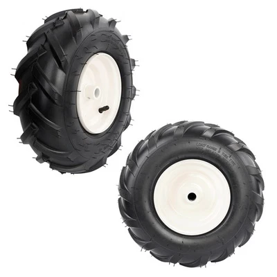 ATTPARTS 2x 13x5.00-6" Tiller Tire ＆ Wheel 3-1/8" Centered Hub For Craftsman Troy-Bilt