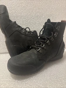 Sorel Ankeny Black Leather Waterproof Hiking Boots NM2100-010 Men's Size 7.5 - Picture 1 of 8
