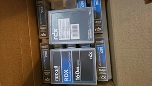 1year warranty! Ship&Tax included! Maxell RDX 160GB Unused x10pack - Picture 1 of 2