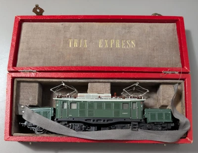 Trix Express E94007 Güterzug-E-Lok in Holzkiste HO Vintage - Bild 1 von 4