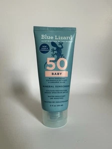 Blue Lizard Australian Sunscreen SPF 50 Baby 3 fl oz/89 ml - New Sealed - Picture 1 of 4