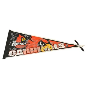 2014-15 Louisville Cardinal Basketball Team Autograph Felt Pennant! Signed x15! - Picture 1 of 5