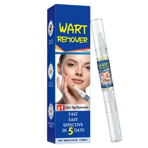 Pluma removedora de verrugas indolora 2 piezas para eliminar etiqueta de la piel pie maíz topo verrugas removedor - Imagen 1 de 12