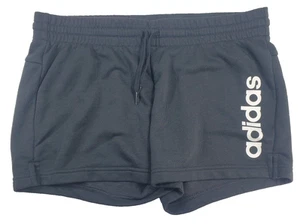 Adidas Damen Shorts schwarz Gr. L (34 x 3 Zoll) elastischer Bindebund - Bild 1 von 8