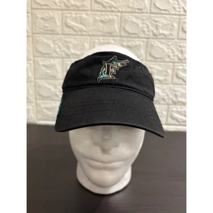 New Era Florida Marlins Visor Black MLB Baseball Cap Mütze - Bild 1 von 9