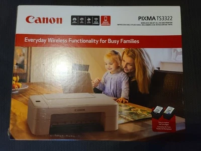 Canon PIXMA TS3322 Wireless Inkjet All-In-One Printer - Image 1 of 4