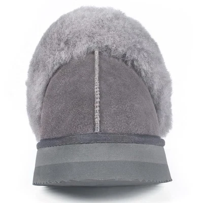 Женские тапочки из овчины для помещений и улицы дом кожа стриженный мех тапочки S - Изображение 1 из 4