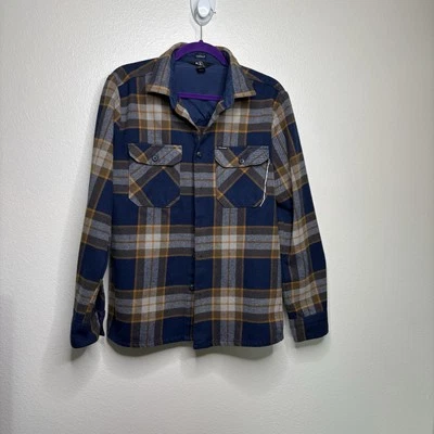 Volcom Classic Fit Heavy Flannel Shirt*Small* Plaid*EUC*Skate*Surf*Streetwear - Image 1 of 4
