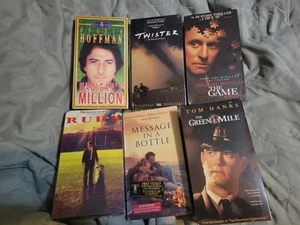 Sealed VHS Lot Collection Builder Twister Green Mile Rudy - Picture 1 of 3