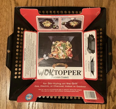 Фарфоровый гриль-топпер Oscarware 12 дюймов вок - B для гурманов вок, 12 дюймов - Изображение 1 из 4