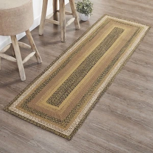 Accent Rug/Runner Kettle Grove Jute Country 24x78 Rect No Slip Floor VHC Brands - Picture 1 of 8