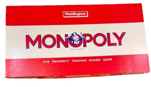 Monopoly Board Game 1984 Great Britain UK Edition by Waddingtons Complete - Picture 1 of 10