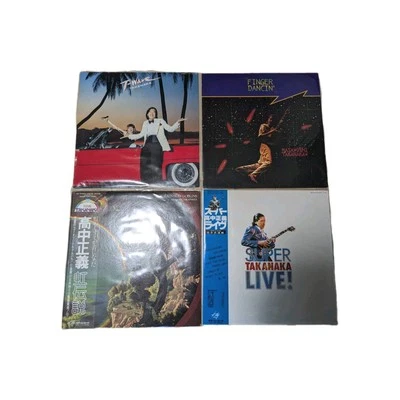 MASAYOSHI TAKANAKA Lot of 4 vinyls - Japan LP The Rainbow Goblins T-Wave - Image 1 of 4