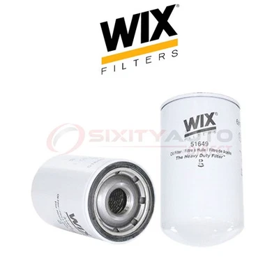 WIX Engine Oil Filter for 1993-1996 Hino SG5523 6.5L L6 - Filtration System lw - Imagem 1 de 4