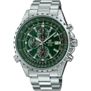 Casio reloj de pulsera reloj para hombres EF-527D-3AVUEF verde plata Ø 45 mm analógico noble - Imagen 1 de 2