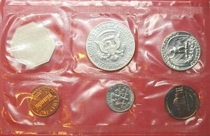 1964 U.S. Proof Set – OMP – 90% Silver Kennedy Half – FREE SHIPPING - Picture 1 of 4