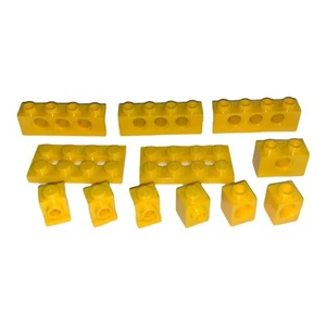 lot of 12 assorted yellow Lego- Technic-as pictured-combined shipping (YEL16) - Picture 1 of 1