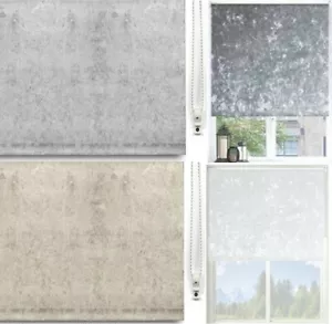 CRUSHED VELVET Roller Blinds Blackout or Standard Fabric - 60cm Upto 240cm - Picture 1 of 4
