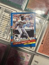 1991 Donruss - All-Stars Red Pattern on Bottom Right #53 Rickey Henderson