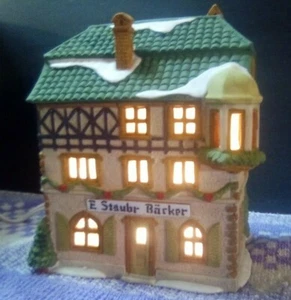 Department 56® Alpendorf Weihnachten E Staubr Backer Porzellanhaus #6540-4 - Bild 1 von 5