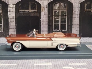 NEO SCALE MODELS 1/43 - CHEVROLET BEL AIR IMPALA CONVERTIBLE 1958 - Foto 1 di 8