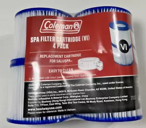 Coleman Spa Filter Genuine Type VI “1 Pack Of 4” NEW SEALED. - Picture 1 of 3