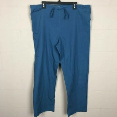 White Swan Women’s Scrub Bottoms Size M Blue TC26 - Image 1 of 4