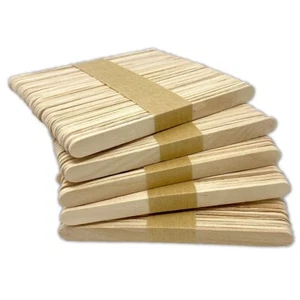 500x palos de madera varillas de madera palos de hielo varillas de hielo varillas de manualidades mango barra madera - Imagen 1 de 1