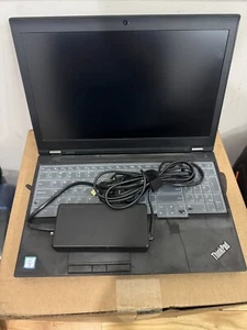 Lenovo ThinkPad P50 Laptop, i7-6700HQ, 15.6", 16GB RAM, 256GB SSD NVIDIA Quadro - Picture 1 of 10