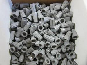 (500) Cooper 30-071 Grau 71B Drahtkappen für Drahtgröße 16-22 NEU!!! Kostenloser Versand - Bild 1 von 2