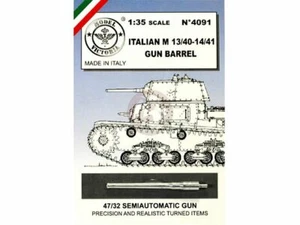 Modell Victoria 1/35 47/32 Kanonenfass für italienische Panzer M13/40 & M14/41 Zweiter Weltkrieg 4091 - Bild 1 von 1