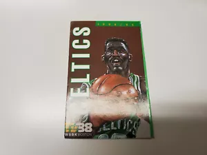 Calendario de bolsillo de baloncesto RS20 Boston Celtics 1994/95 NBA - WSBK/Miller Lite - Imagen 1 de 2