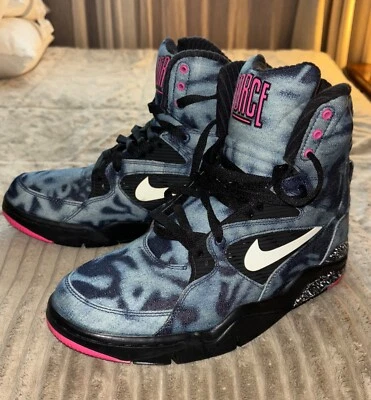 Size 8 Men’s- Nike Air Command Force Bleached Denim - Image 1 of 4