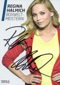 Autogramm - Regina Halmich (Boxen) - Bild 1 von 1
