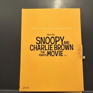 The Peanuts Movie - For Your Emmy Consideration - DVD Awards Screener FYC 2015 - Imagen 1 de 3