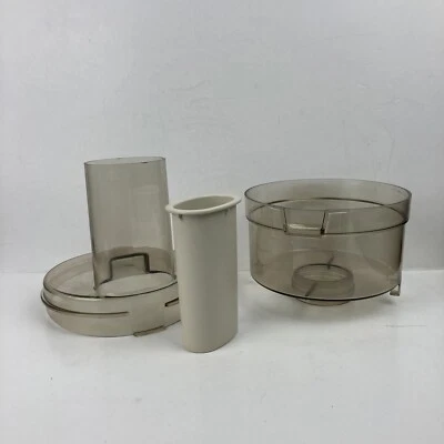 General Electric Food Processor Replacement Work Bowl Assembly With Lid & Pusher - Image 1 of 4