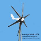 Professional Wind Turbines Small Windmill Generator 6 Blade 800W(Black 48V)