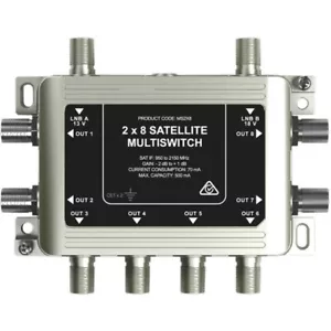 SATELLITE MULTISWITCH 2 IN WIRE 8 OUT FOX APP. F30941 - JONSA - Picture 1 of 1