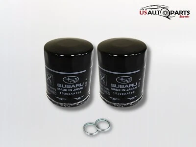 PACK 2 - Filtro de aceite y junta de motor Subaru genuino para Impreza Legacy 2010-2025 Foto 1 de 4