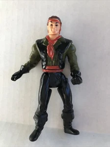 "Estatuilla de acción vintage de 4"" con capa y espada Peter Pan juguete 1991 Hook Tri Star película"  - Imagen 1 de 3