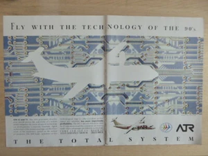 2/1990 PUB FLUGZEUG TRANSPORT REGIONAL ATR 72 ATR 42 REGIONALFLUGZEUG ASIATISCH 90 AD - Bild 1 von 1