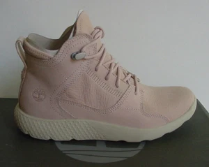 NIB Timberland Women's Sz 6.5 7 Sneaker Boot Lt Pink Flyroam Hiker Wedge Nubuck - Picture 1 of 8