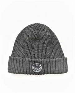 Rip Curl Beanie Cuff Knit Men's Black Icons Reg  - Picture 1 of 3