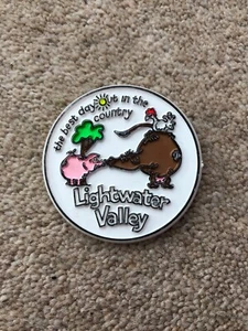 Vintage Lightwater Valley Theme Park Badge Stocking Filler Secret Santa - Picture 1 of 3