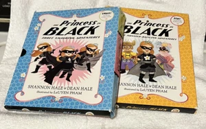 Lot Of 2 The Princess in Black 1-3 & 4-6 Adventure Books Hale & Pham READ - Bild 1 von 14