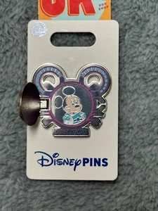 NEW Disney Pin Test Track Mickey Mouse Epcot Open Edition Pins Blue - Picture 1 of 3
