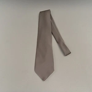 Geoffrey Beene Gray Necktie - Made in Italy - New - Picture 1 of 11