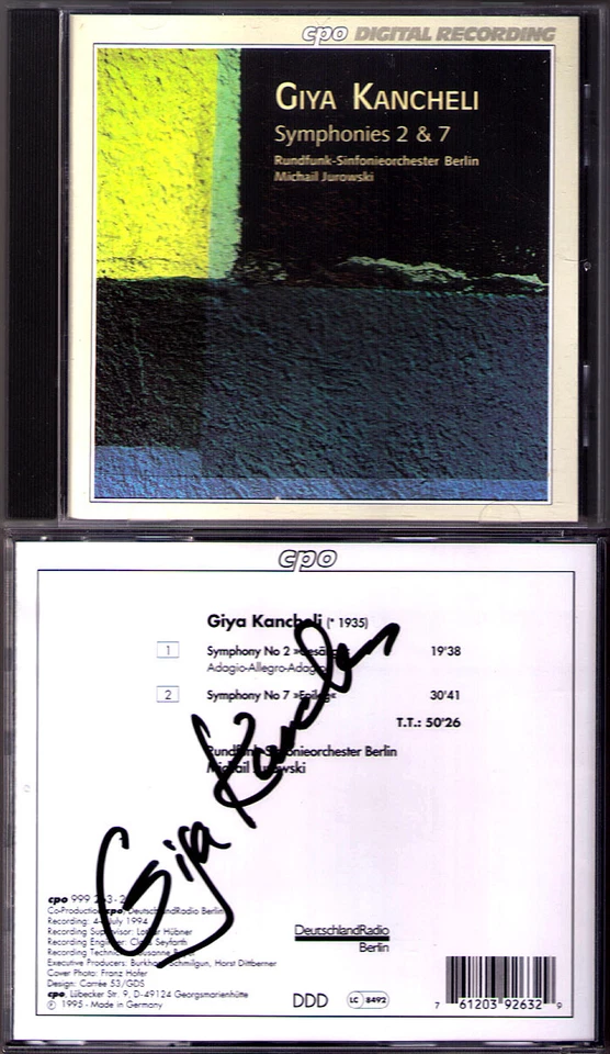 Giya Kancheli Symphonies Nos. 2 & 7