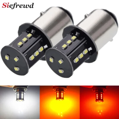 BAY15D 18 SMD LED 1157 Dual Filament Brake Stop Tail Light Bulb Globe 12V DC - image 1 of 4