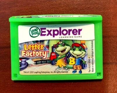Sistema de aprendizaje LeapFrog LeapPad Explorer: fábrica de letras, almohadilla de salto 1 2 3 GS Ult Foto 1 de 3